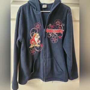 Grumpy Navy Blue Hoodie